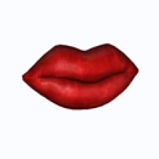 Lips Pillow - Red